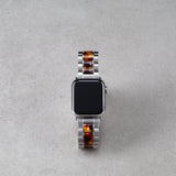 Apple Watch Band Silver Stainless Steel - Moeru Gojira