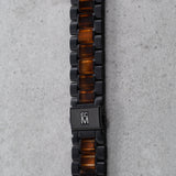 Apple Watch Band Matte Black Stainless Steel - Bourbon